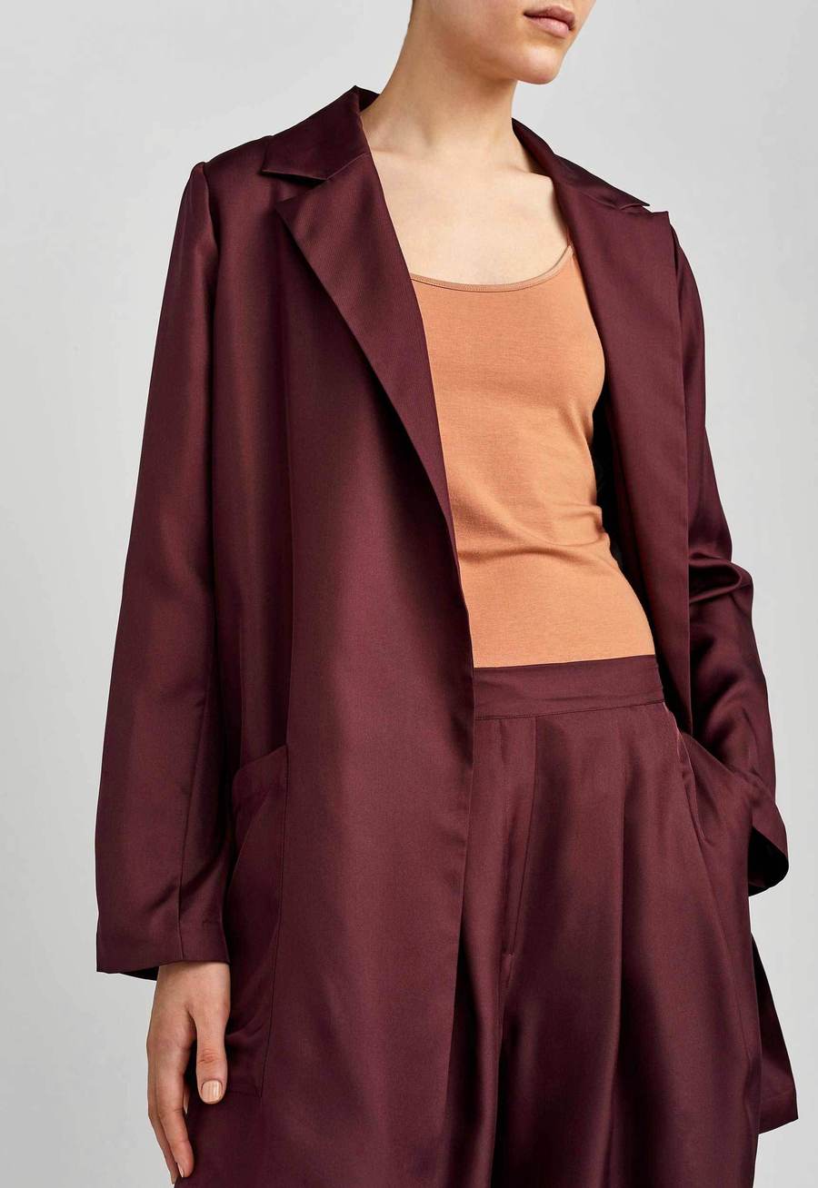 Jac + Jack Lyons Silk Blazer